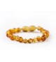 Amber baby Bracelets Polished Honey