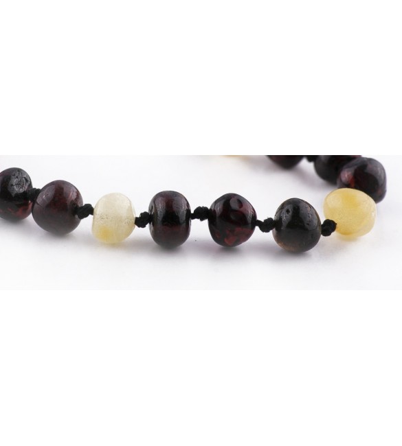 Amber baby Bracelets Polished 3 Cherry x Lemon