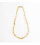 Amber Baby necklace Bean Polished Lemon