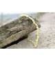 Amber Adult necklace Bean Polished Milky